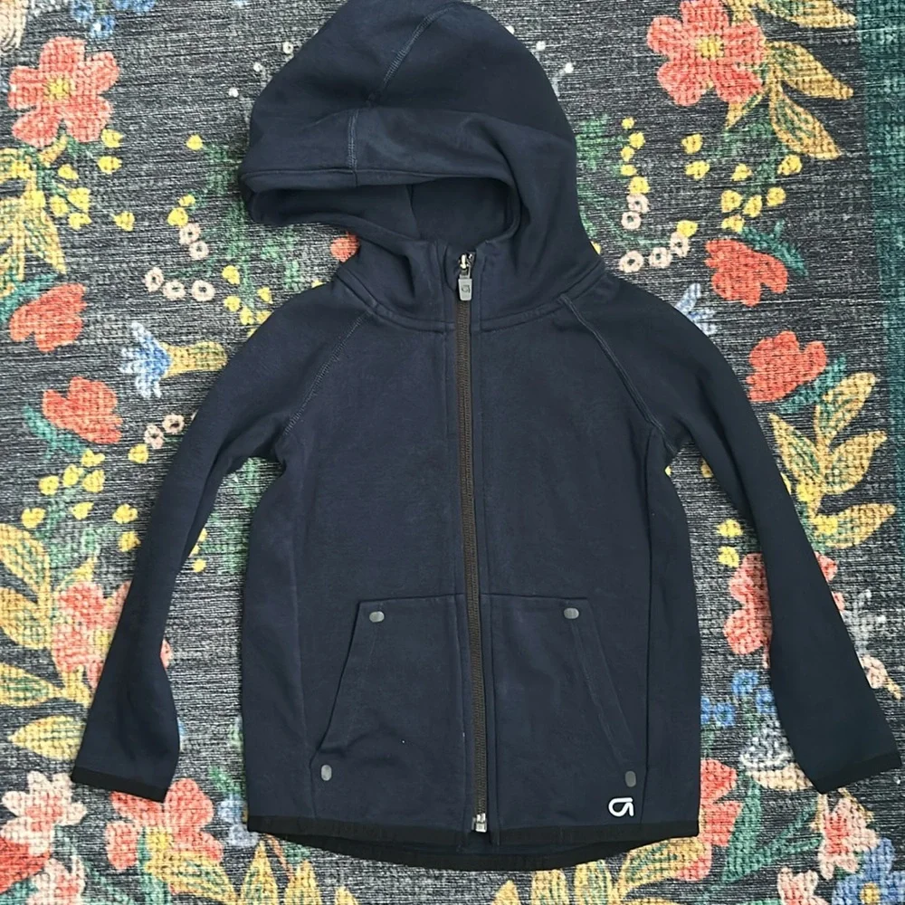 Gap Fit Navy Blue Toddler Tech Hoodie Sweatshirt, Size 2T